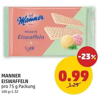PENNY Manner eiswaffeln Angebot