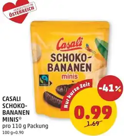 PENNY Casali schoko bananen minis Angebot