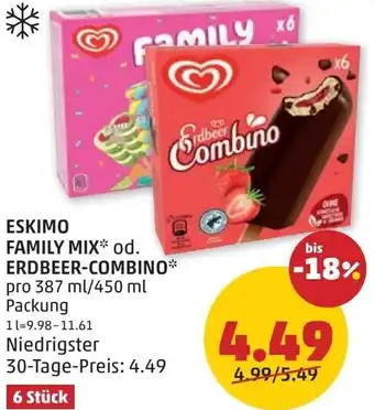 PENNY Eskimo family mix od. erdbeer-combino Angebot