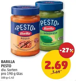 PENNY Barilla pesto Angebot
