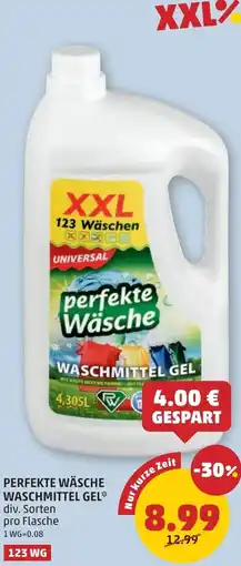 PENNY Perfekte wäsche waschmittel gel Angebot