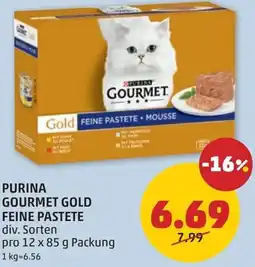 PENNY Purina gourmet gold feine pastete Angebot