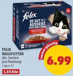 PENNY Felix nassfutter Angebot