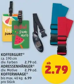 PENNY Koffergurt Angebot