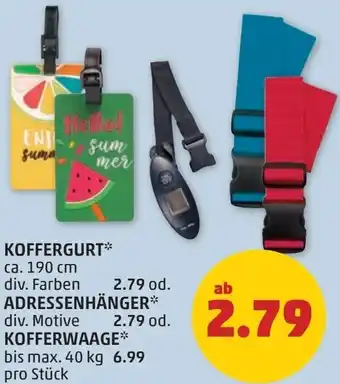 PENNY Koffergurt Angebot