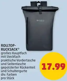PENNY Rolltop- rucksack Angebot