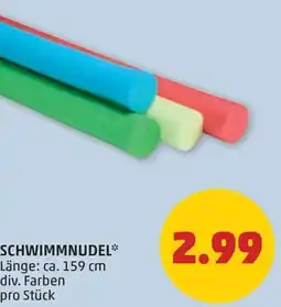 PENNY Schwimmnudel Angebot