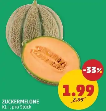 PENNY Zuckermelone Angebot