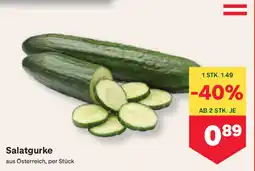 MPreis Salatgurke Angebot