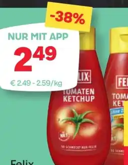 MPreis Felix Tomaten Ketchup Angebot
