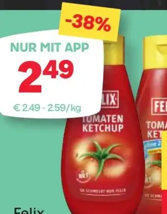 MPreis Felix Tomaten Ketchup Angebot