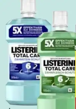 MPreis Listerine Mundspülung Total Care Angebot