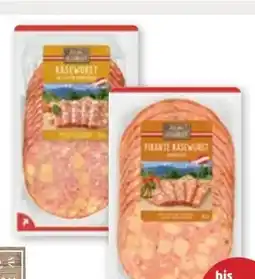 PENNY Ich bin Österreich Pikante Käsewurst Angebot