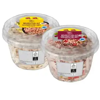 Lidl Wurstsalat mit Dressing Nach schweizer oder ungarischer Art Lidl Angebot