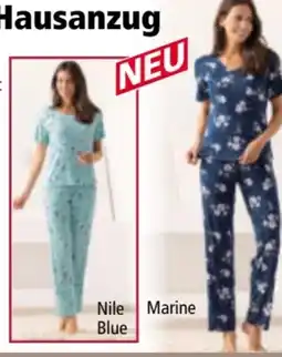 Norma Elle Nor Damen-Schlaf-Hausanzug Angebot