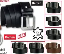 Norma Luigi Lamberto Herren Jeans-Leder-Gürtel Angebot