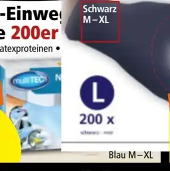 Norma Multitec Nitril-Einweghandschuhe Angebot