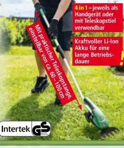 Norma Powertec Garden Li-Ion Akku-Gras-Strauchschere WWS-AGS72-K01 Angebot