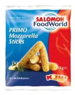 Transgourmet Salomon Food World Mozzarella Sticks Angebot
