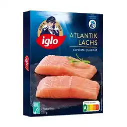 MPreis iglo Premium Atlantik Lachs, Dorsch, Zander, Forelle, oder Wolfsbarsch MPREIS Angebot