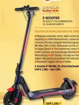 Expert Oracle Red Bull E-Scooter Angebot