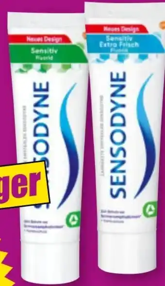Norma Sensodyne Zahnpasta Sensitiv Fluorid Angebot