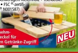 Norma Garden Hero Bierkasten-Holztischauflage Angebot