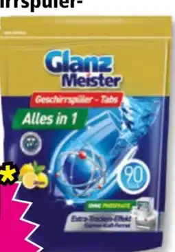 Norma Glanz Meister Geschirrspüler-Tabs Angebot