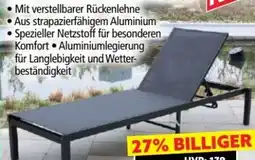 Norma Green Yard Gartenliege Angebot