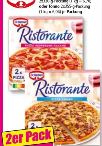 Norma Dr. Oetker Ristorante Pizza Angebot