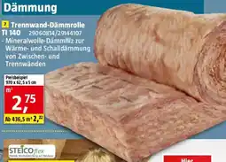 Bauhaus Trennwand-Dämmrolle TI 140 Angebot