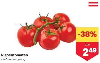 MPreis Rispentomaten Angebot