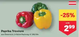MPreis Paprika Tricolore Angebot