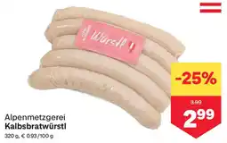 MPreis Alpenmetzgerei Kalbsbratwürstl Angebot