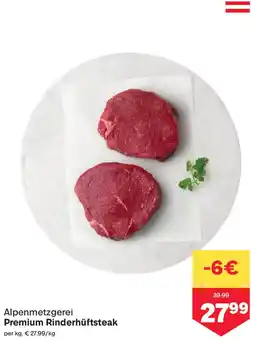 MPreis Alpenmetzgerei Premium Rinderhüftsteak Angebot