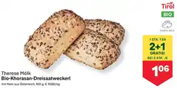 MPreis Therese Mölk Bio-Khorasan-Dreisaatweckerl Angebot