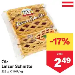 MPreis Linzer Schnitte Angebot