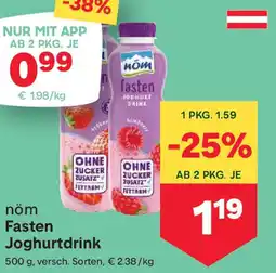 MPreis nöm Fasten Joghurtdrink Angebot