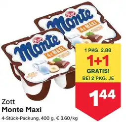 MPreis Zott Monte Maxi Angebot