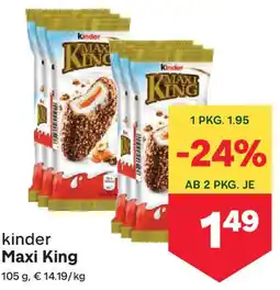 MPreis kinder Maxi King Angebot