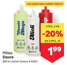 MPreis Millas Sauce Angebot