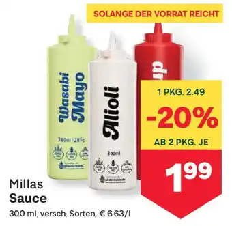 MPreis Millas Sauce Angebot