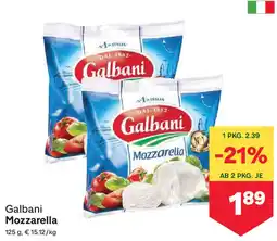 MPreis Galbani Mozzarella Angebot