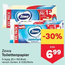 MPreis Zewa Toilettenpapier Angebot