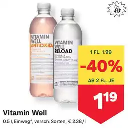 MPreis Vitamin Well Angebot