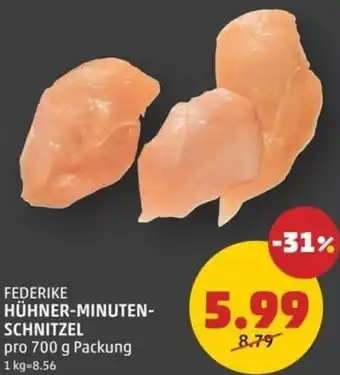 PENNY Federike hühner-minuten schnitzel Angebot