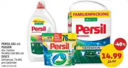 PENNY Persil gel od. pulver Angebot