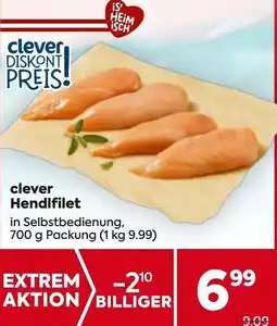 Billa clever Hendlfilet Angebot