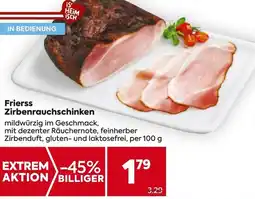 Billa Frierss Zirbenrauchschinken Angebot