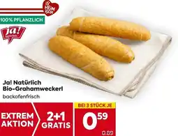 Billa Ja! Natürlich Bio Grahamweckerl Angebot